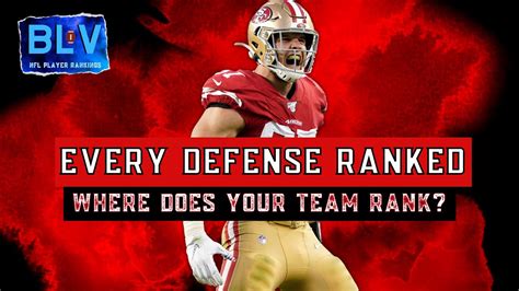 His rankings and tiers. . Rating nfl defenses
